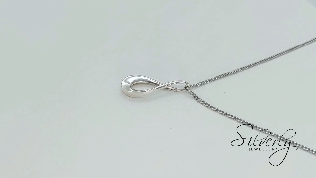 Silverly Parure di Gioielli da Donna in Argento 925 con Nodo Celtico in Madreperla e Perla Marquise | Orecchini e Collana Lunghi in Argento Sterling con Motivo Infinito
