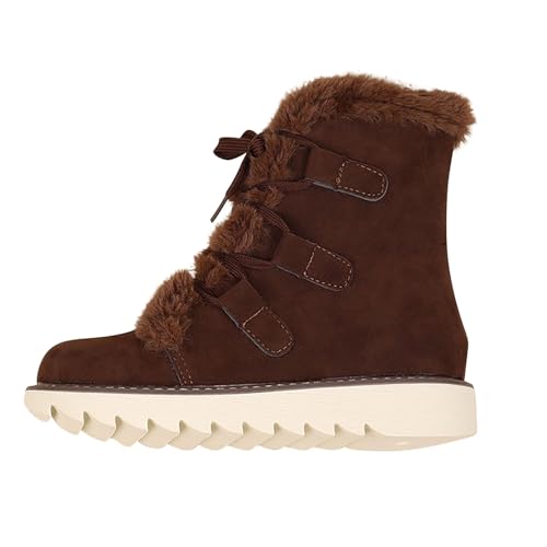 Bottes d'hiver mi-mollet pour garder les pieds au chaud grâce à la doublure polaire