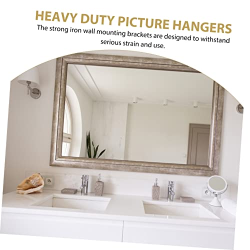 Image of 1Set French Cleat Picture Hanging Kit Durable Interlocking Wall Hangers for Secure Mounting Premium Metal Hardware for Frames Mirrors Artwork