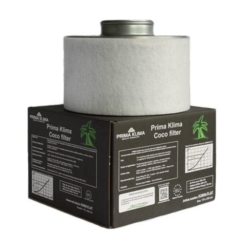 Carbon Air Filter Prima Klima Eco Line K2600 Flat 200/250 m³/h (100mm)