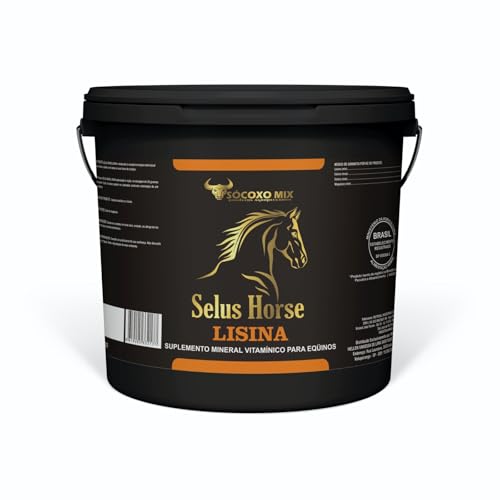 Sócoxo Mix Sélus Horse Crescer Potros Equino Cavalo | Crescimento Rápido e Seguro do Potro - Sélus L