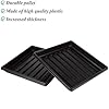 EATHEATY 12 Set Microgreens Growing Mat with Tray 10 x 10 inch Square Growing Trays for Micro Greens Seeds Sprout, Microgreen Growing Kit Herb Plant Starting Kit with Jute Pads for Indoor #2