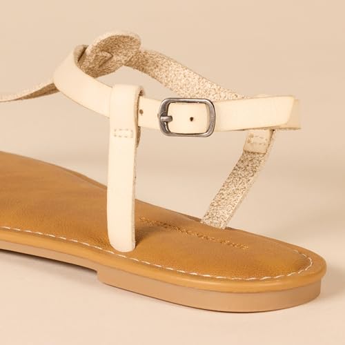 Image of Amazon Essentials Women's Casual Thong Sandal with Adjustable Ankle Strap
