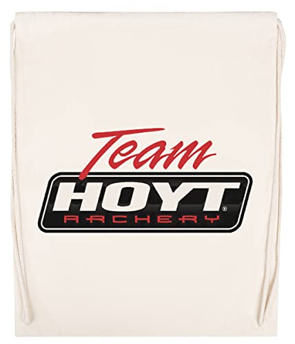  Wigoro Team Hoyt Archery Logo Palestra Palestra Viaggio Borsa con coulisse Beige Gym Travel Bag
