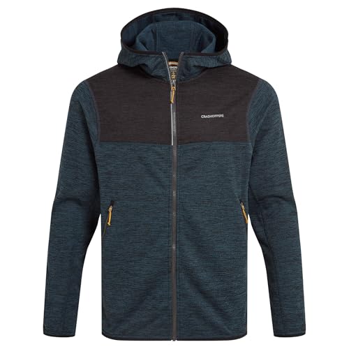 Craghoppers Mens Travos Full Zip Fleece Top (S) (Blue Stone Marl)
