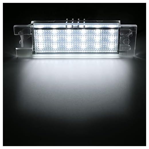tallrik Super ljus 18 LED Licensplatta Ljus for Vauxhall Opel Zafira B Vectra C Corsa CD Insigina astra J H Adam Cascada Meriva a b