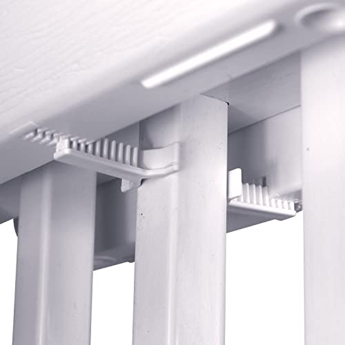 Emsco Group 2444-1 Bloomers Railing Planter With Drainage Holes – 24 Inch Weatherproof Resin Planter – Polyethylene Plastic thumb #3