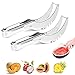 Watermelon Slicer Knife, Stainless Steel Fruit Melon Slicer Cutter Kitchen Gadgets bianco