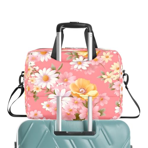 Maletín para portátil 15.6-16 pulgadas con patrón flores miniatura 7