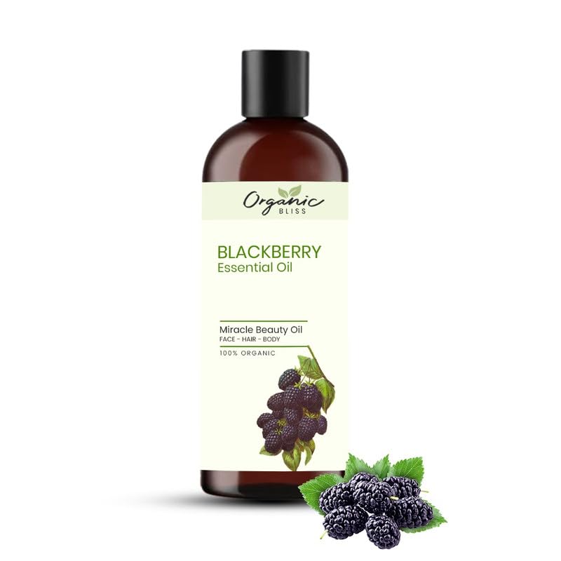 Essential Oil 100% Pure and Natural Therapeutic Grade Essential Oil for Hair Skin Care, Relief from Stress,Anxiety and Aromatherapy (50 ML) (Blackberry)