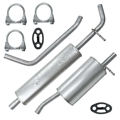 POLMOstrow Auspuff Mitteltopf und Endtopf für Dacia Duster 1 I 1.6 SUV 2010-2018
