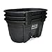 Rubbermaid Commercial Products Stock Tank 100-Gallons Structural Foam Heavy Duty Container for Livestock/Animal/Cattle Feed & Water Outdoor Homemade Pool/Hot Tub/Bathtub & Pet Cleaning/Dog Wash
