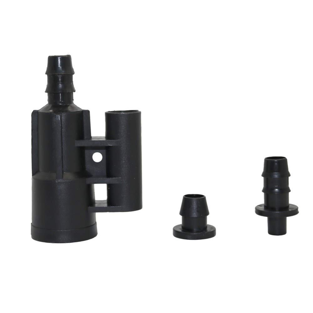 Herramientas de reparación de tuberías 10 sistemas del sistema de riego de 1/2" soporte de boquilla rosca interior de la manguera de 9 mm Conectar Instalaciones de tuberías de plástico 3 PC/conjunto