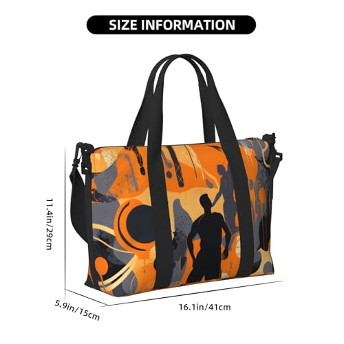 Sport Men Travel Duffel Bag Watercolor Carry On Tote Bag for Women Large Shoulder Weekender Overnight Bag Sports Gym Bag4