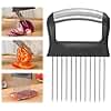 Onion Slicer, 2025 New Onion Holder for Slicing and Dicing of Oinions and Other Vegetables, Food Slicer Assistant Tool for Slicing Fruits, Vegetables, Meat (1 pcs)