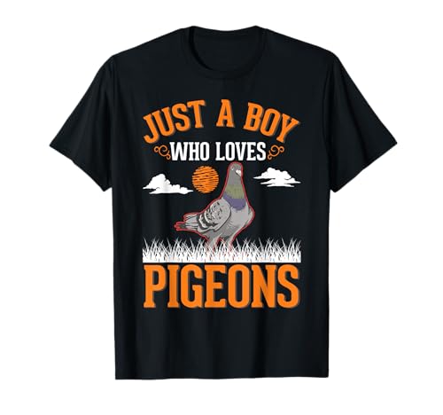 Pigeon Chico Paloma Colombófilo Camiseta
