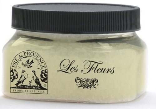 Pre de Provence Les Fleurs Bath Beads, Jasmine, 6 -Ounce Cello Wrap