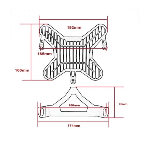Grille protection en maille R1300GS contre impacts cailloux - 3