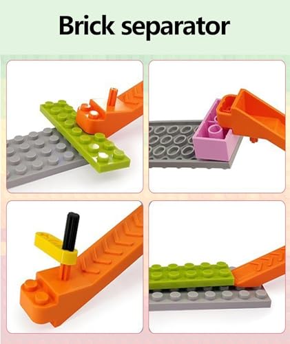 Image of 5 PCS Brick Separator, Classic Bricks Disassembling Tool, Quick and Easy Block Separation, Great for Playtime and Organization