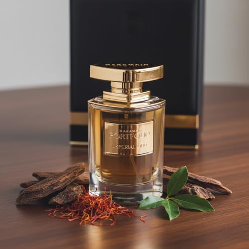 Image of Al Haramain Amber Oud Eau De Parfum Spray - Unisex Arabian Perfume for Men & Women | Long-Lasting Fragrance (75ml, Portfolio Imperial Oud)