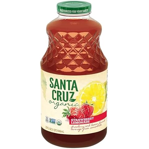Santa Cruz Organic Strawberry Lemonade, 32 Ounces Cover