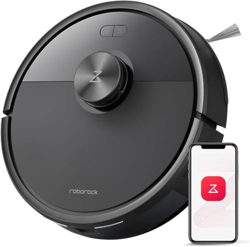 roborock Q7 TF Robot Vacuum and Mop Combo, 10,000Pa HyperForce Suction | Upgraded from Q5 Pro,Robotic Vacuum Cleaner, Dual Anti-Tangle System, APP-Control, LiDAR Navigation, for Pet Hair and Carpet