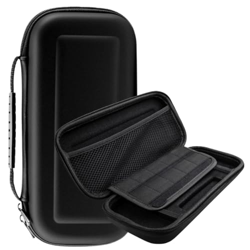 Case Genérico Bolsa Estojo Compatível para Nintendo Switch V1 V2 OLED Preto