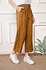 LaovanIn Women's Wide Leg Palazzo Pants Linen Draw... #2