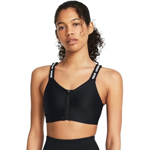 Under Armour Infinity High Zip Bra for Active Women Cover