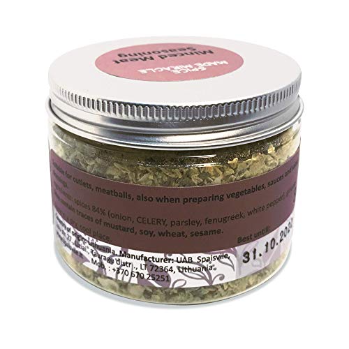 Spice Made Miracle Gehakt Kruiden Kruidenmix - Groot-kruiden voor gehakt, gehakt varkensvlees, Barbeque - Gastronomische… - Afbeelding 3