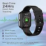 pTron-Force-X11-Bluetooth-Calling-Smartwatch-with-17-Full-Touch-Color-Display-Real-247-Heart-Rate-Tracking-Multiple-Watch-Faces-7Days-Runtime-HealthFitness-Trackers-IP68-Waterproof
