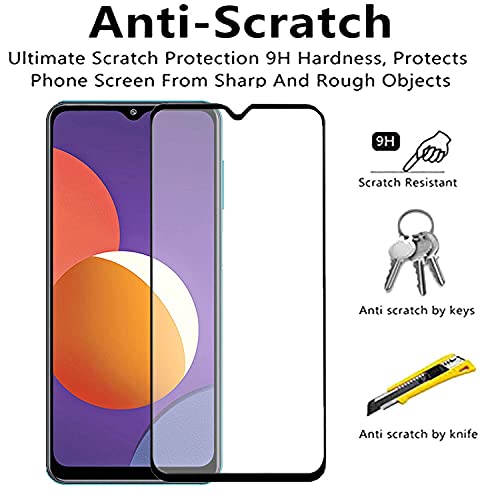 Image of 100FIT Tempered Glass Screen Protector Compatible For Infinix Smart 5A With Edge To Edge Coverage And Easy Installation Kit