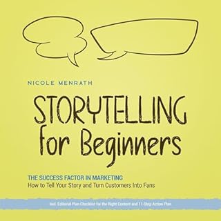 Storytelling for Beginners cover art