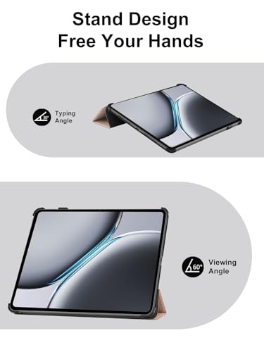 Étui pour Redmi Pad 2 Pro résistant aux chocs triple rabat