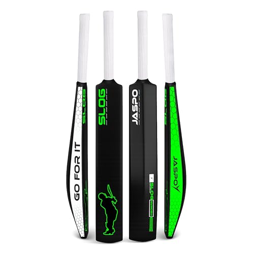 Image of Jaspo SLOG Plastic Tennis Cricket Bat Full Size Bat (34 inch X 4.5 inch inch) for All Age Group (SLOG Cricket BAT) (SLOG)