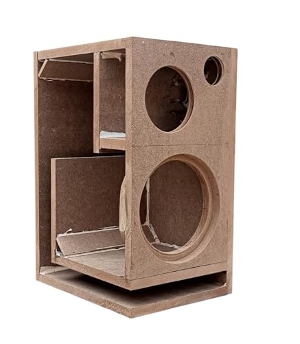 Image of Right-6.5 in-4 in 2 in L-Port Car Spk Box [ F-6-4-2 RS ]