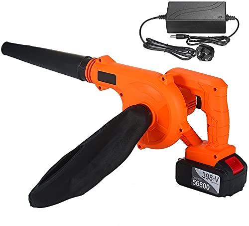 Cordless Leaf Blower Cordless Leaf Blower Vacuum Lithium Battery Powered Electric 2 in 1 Sweeper Vacuum for Clearing Dust Leaf Snow Blower Vacuum