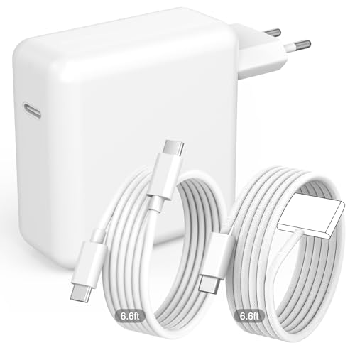 100W MacBook Ladegerät USB C auf Magnetic 3 Mac Book Pro Air Ladekabel mit USB C Kabel & MagSafe 3 Kabel Schnellladegerät für MacBook Pro/Air M5 M4 M3 M2 M1 16/15/14/13 Zoll iPad Pro USB-C Geräte