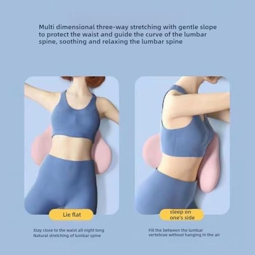 Miniatura 4 de Pulunto Almohada De Apoyo Lumbar Para Aliviar El Dolor De Espalda, Almohada Ergonómica De Espalda Baja Para Dormir, Almohada De Reposo En Cama, Almohada De Cintura De Espuma Viscoelástica, Almohada De