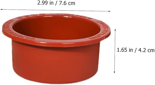 Miniatura 5 de 8 Pcs Baking Silicone Mold Brownie Molds Cheese Cake Pans Cheese Cake Molds Pan Cake Moulds Silicone Parchment Paper Pudding Mold Tart Molds Non