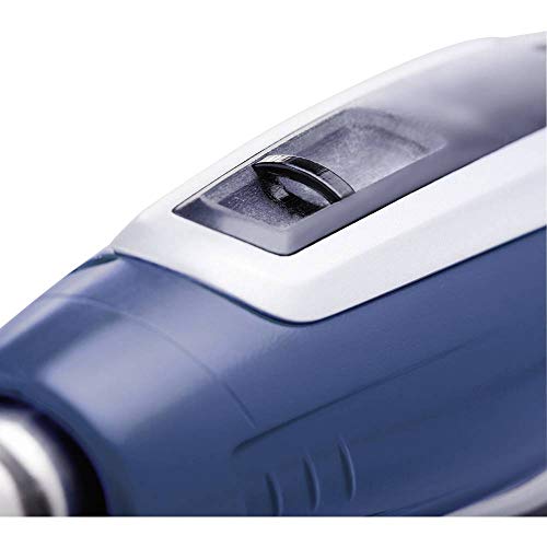 Steinel Heißluftpistole HL Stick, 350 W Heißluftfön, 400°-500°C, LED-Arbeitslicht, Standfläche, Basteln und Modellbau