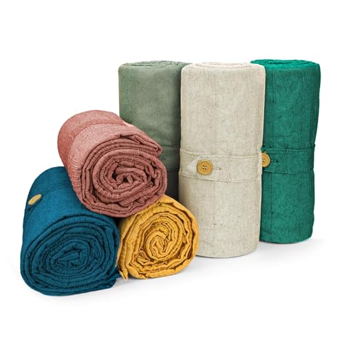 Douceur d'Intérieur Kuscheldecke (220 x 240 cm) Lucile Salbei Polycotton – Ansicht 6