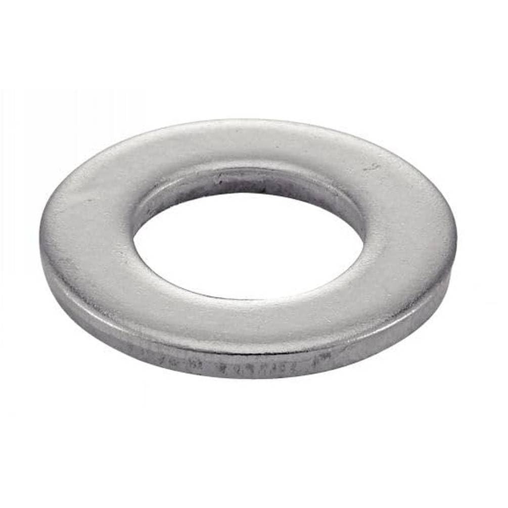 50 arandelas planas anchas, tipo L, 18 mm, NFE 25514, acero inoxidable, A4, D-Work