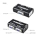 1 in 2 Out Portable VGA Splitter with Power Adapter Cable for Two Monitors, Projectors, LCDs to Share One PC Accessory
