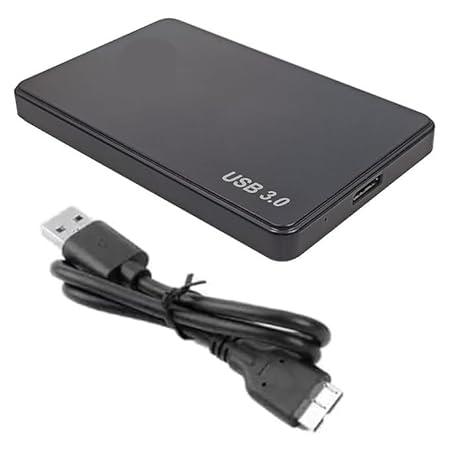 CARE CASE 1TB USB 3.0 External Hard Disk Drive, Black (K)