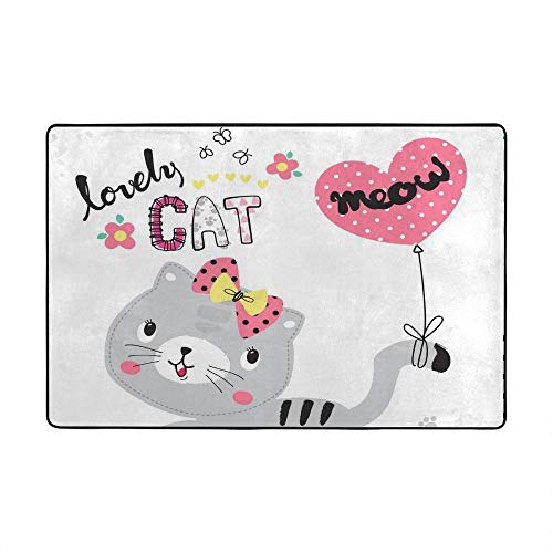 Tapis de maison moderne CHEHONG grand format 63X48 pouces en polyester