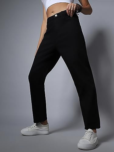 Image of HIGH Star Women's Straight Fit Mid Rise Jeans
