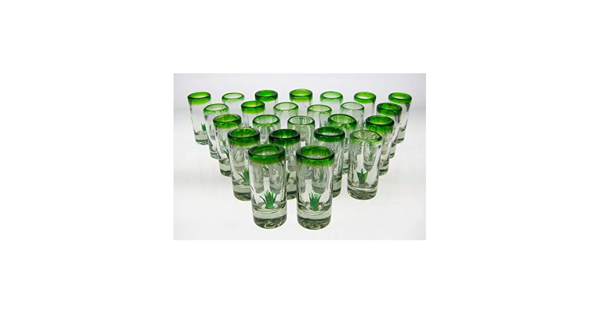 YAMAHA メキシコ テキーラ & ショットグラス(アガベ)6個 ボックス入り YAMAHA メキシコ テキーラ & ショットグラス(アガベ)6個