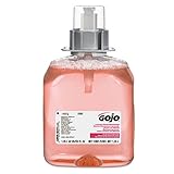 GOJO FMX-12 Luxury Foam Handwash, Cranberry Scent, EcoLogo Certified, 1250 mL Foam Soap Refill for GOJO FMX-12 Push-Style Dispenser (Pack of 3) – 5161-04
