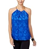 Floral Print Chain Detail Top